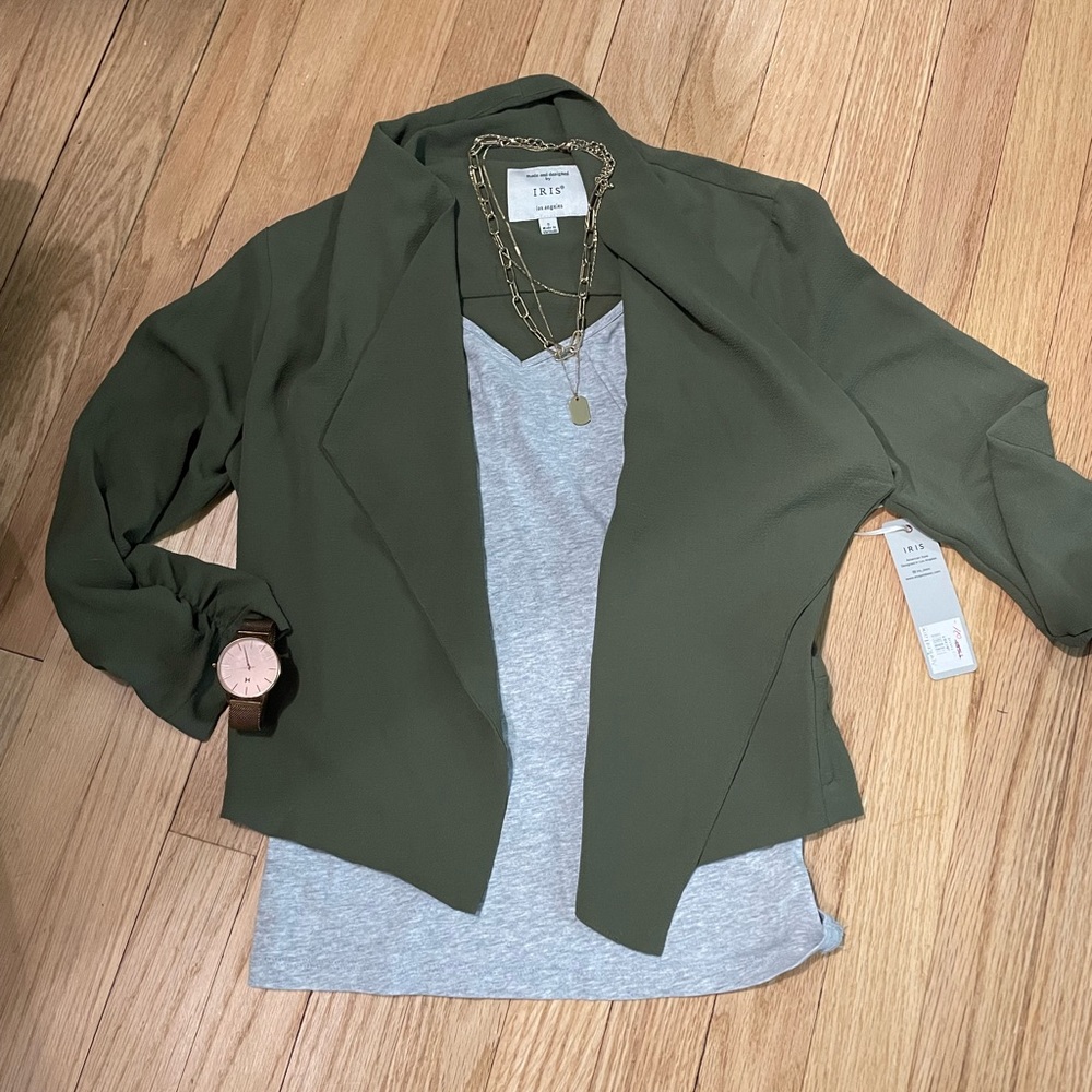 Blazer cardigan